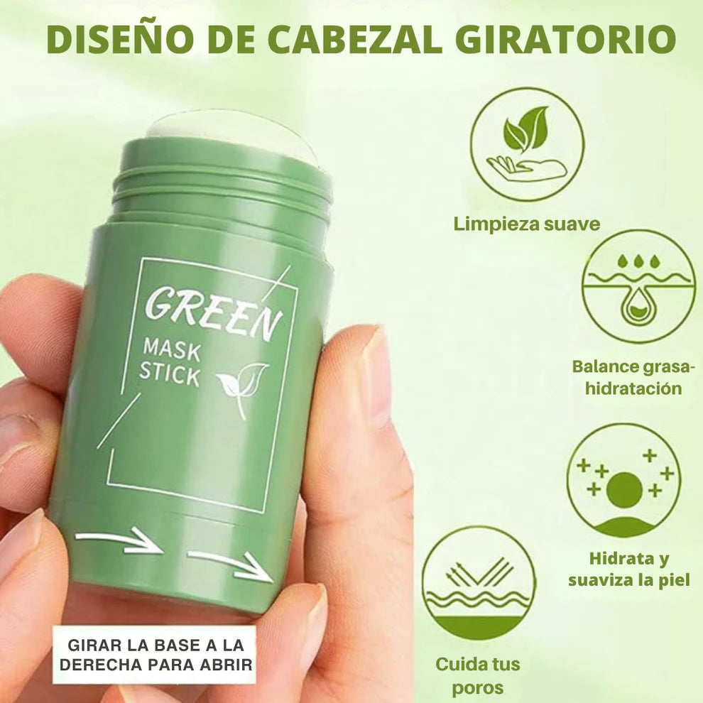 Green Detox Stick™:Elimina grasa e impurezas en minuto